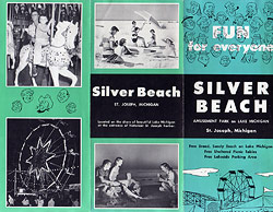 Silver Beach Amusement Park Brochure - Outside