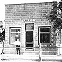 Post Master Bert Klackle at the Bridgman Post Office